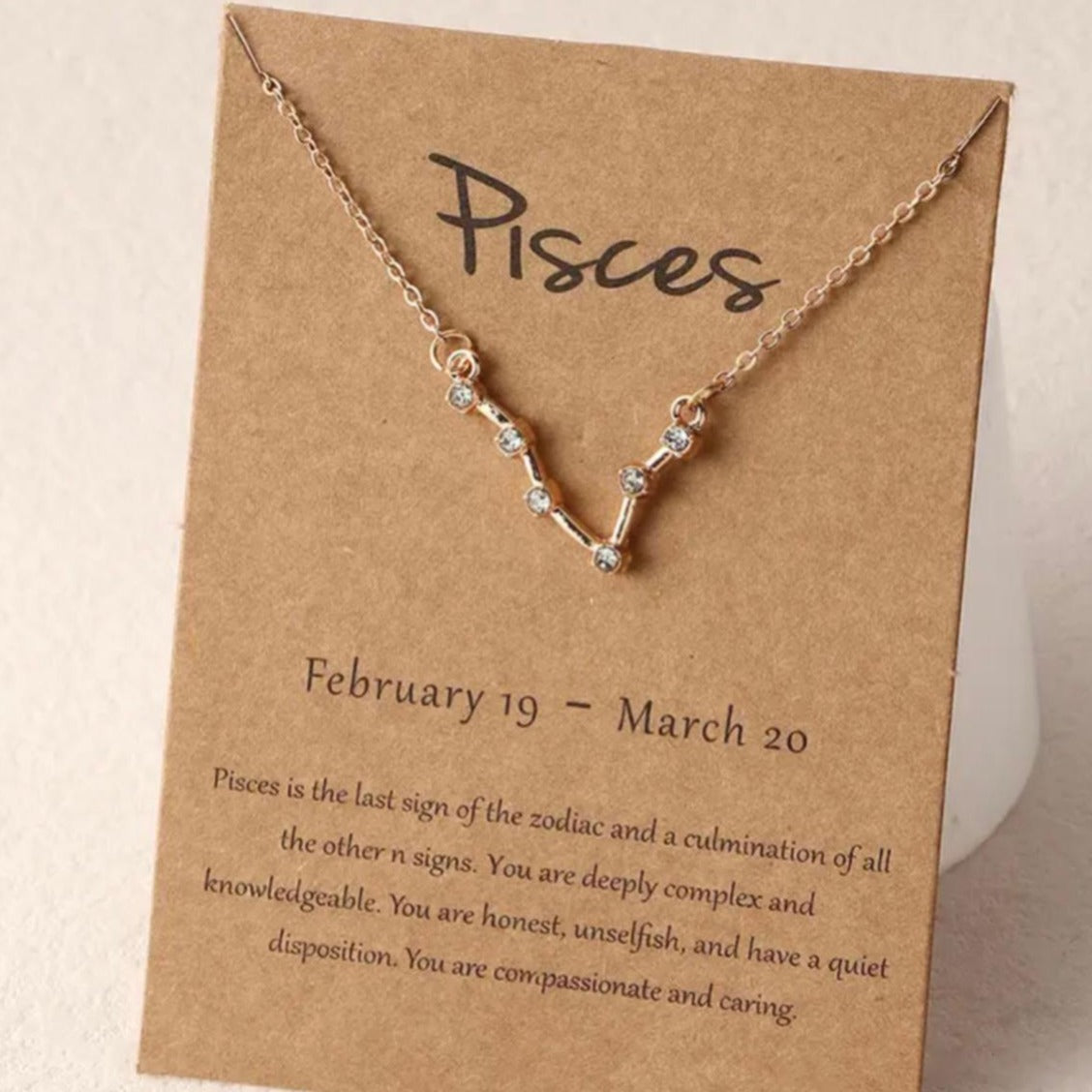 Pisces Constellation Necklace