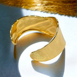 Golden Wave Cuff