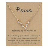 Pisces Constellation Necklace